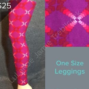 LuLaRoe one size os valentines leggings